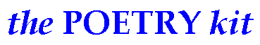 The Poetry Kit banner